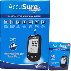Accusure Glucometer Machine